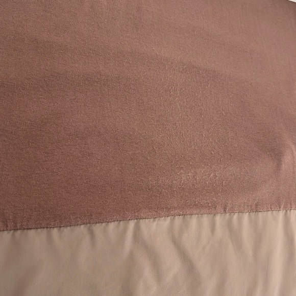 S MAX MARA Sleeveless Knit Dress SMALL Satin brown taupe color Easy Living Brown - Picture 16 of 16